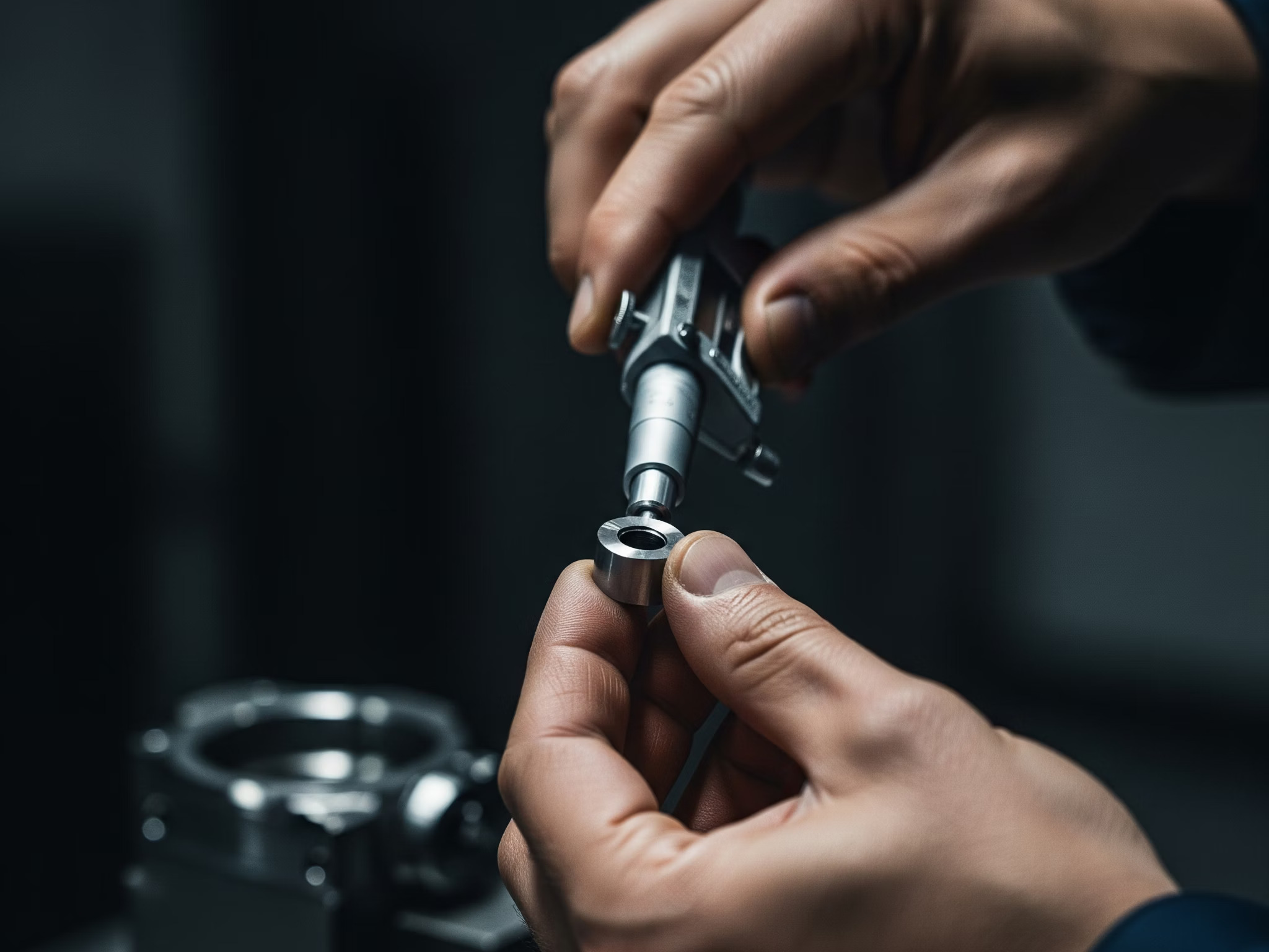 Contrôle qualité en atelier EK-TECH — mesure de précision Bôle Neuchâtel